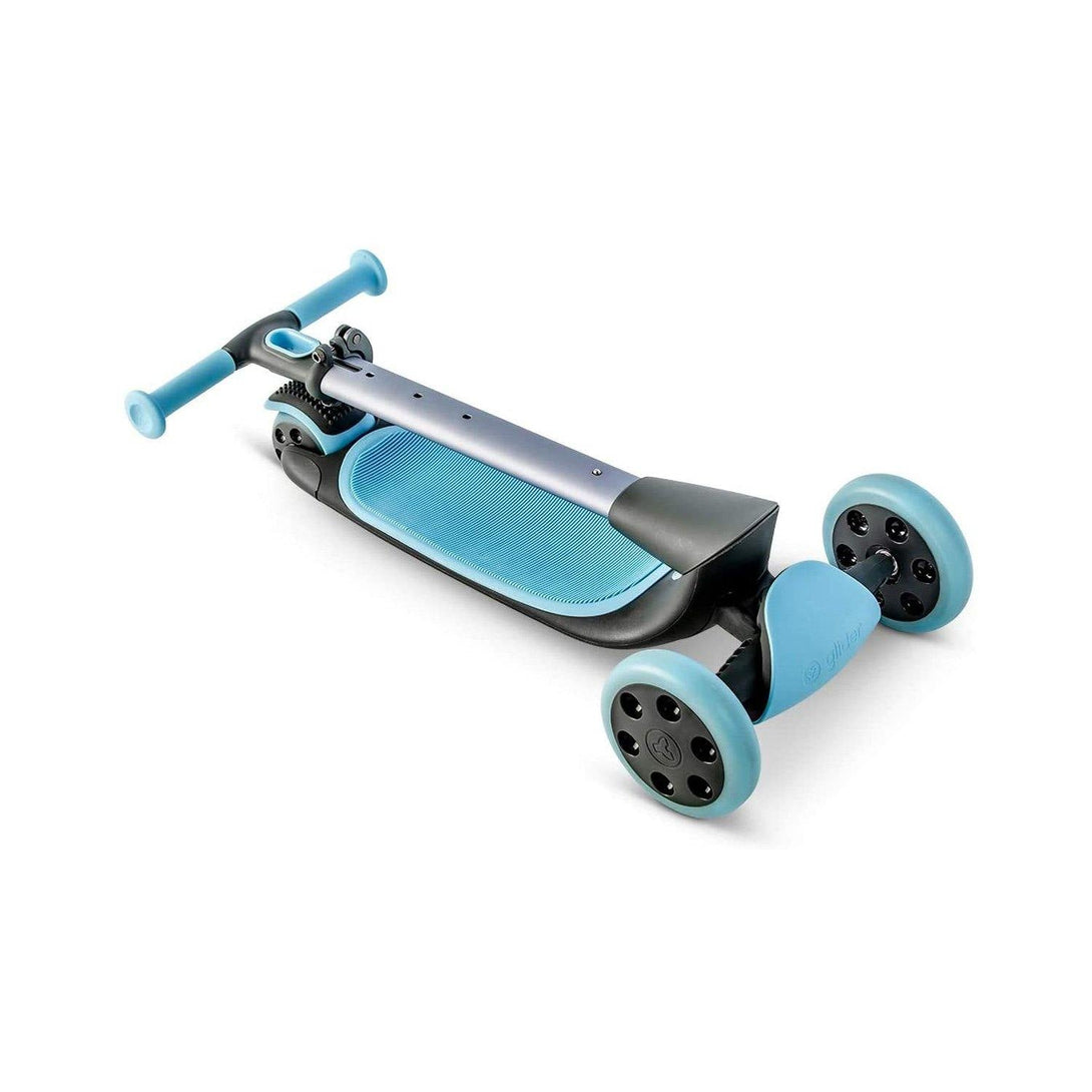 Yvolution Y Glider Nua Foldable Kick Scooter - Blue - Cycle Souq 