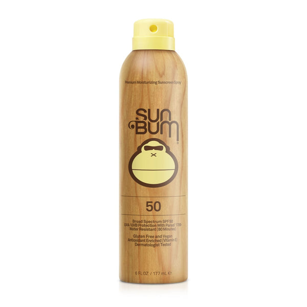 SunBum SPF 50 Original Sunscreen Spray 6 oz
