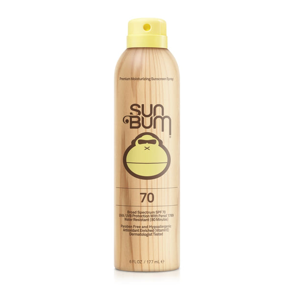 SunBum SPF 70 Original Sunscreen Spray 6 oz
