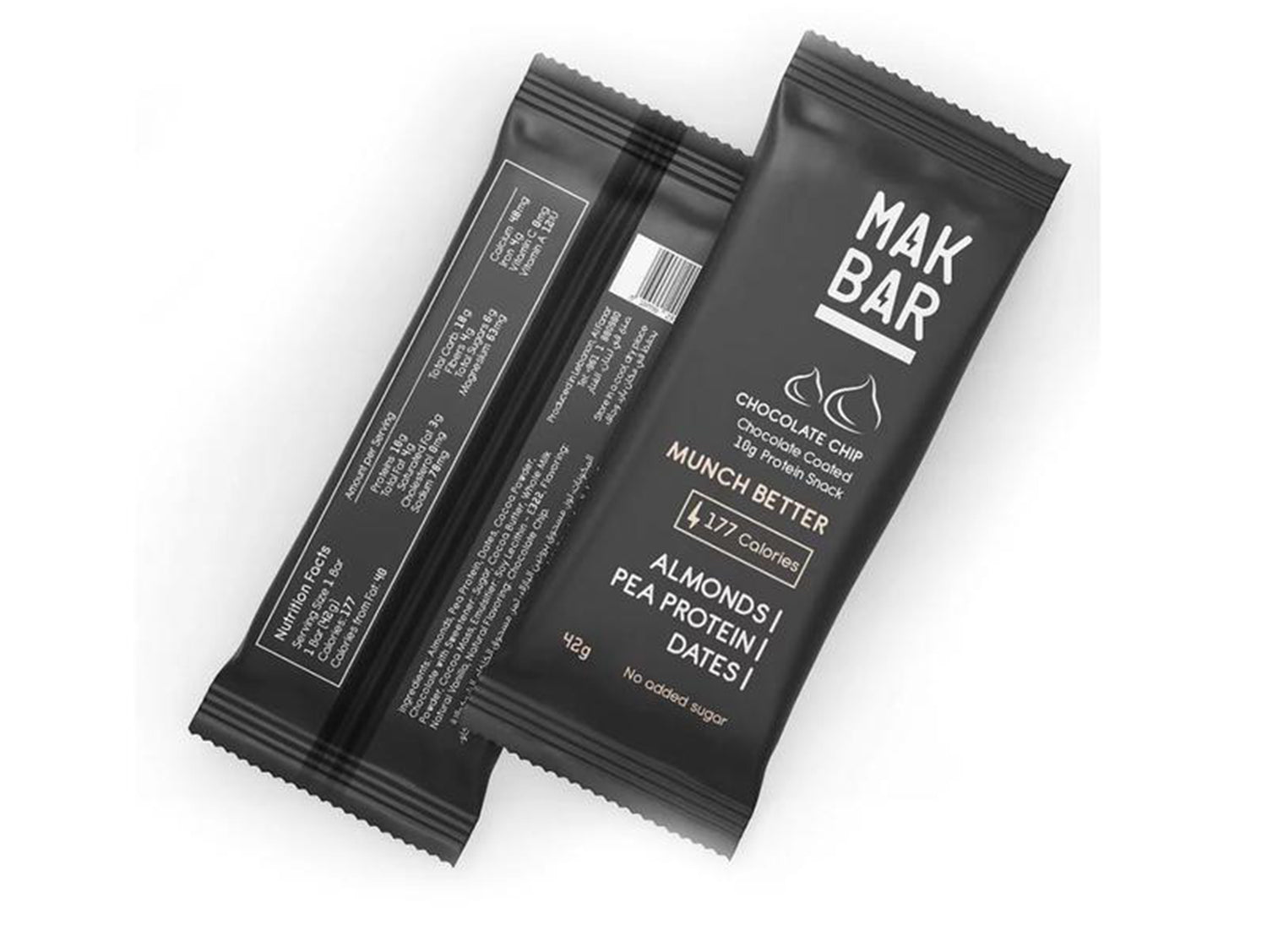 Mak Bar Chocolate Chip Protein Bar (10 x 42g)