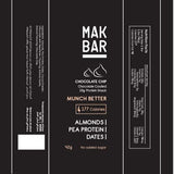 Mak Bar Chocolate Chip Protein Bar (10 x 42g)