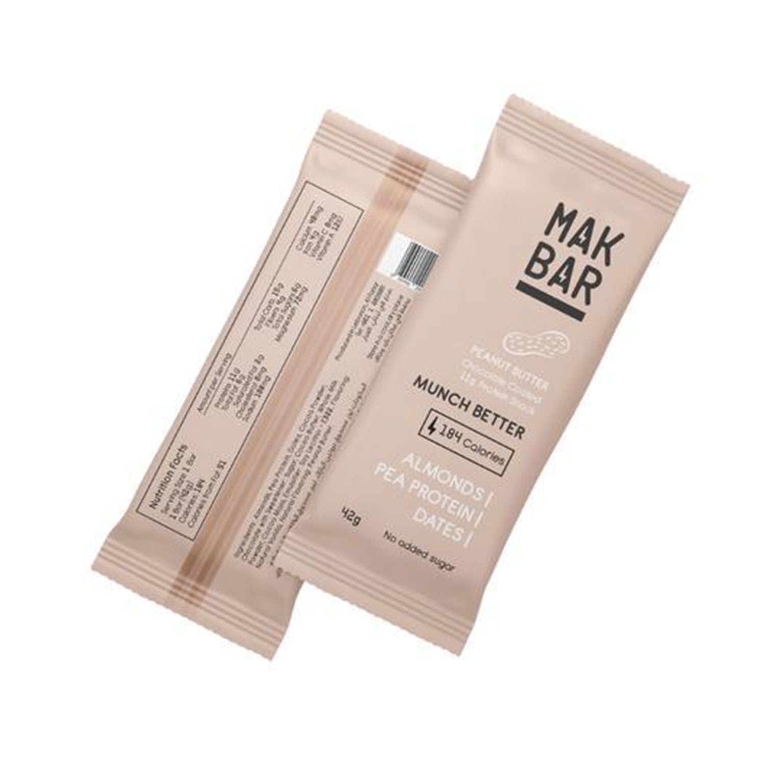 Mak Bar Peanut Butter Protein Bar (10 x 42g)