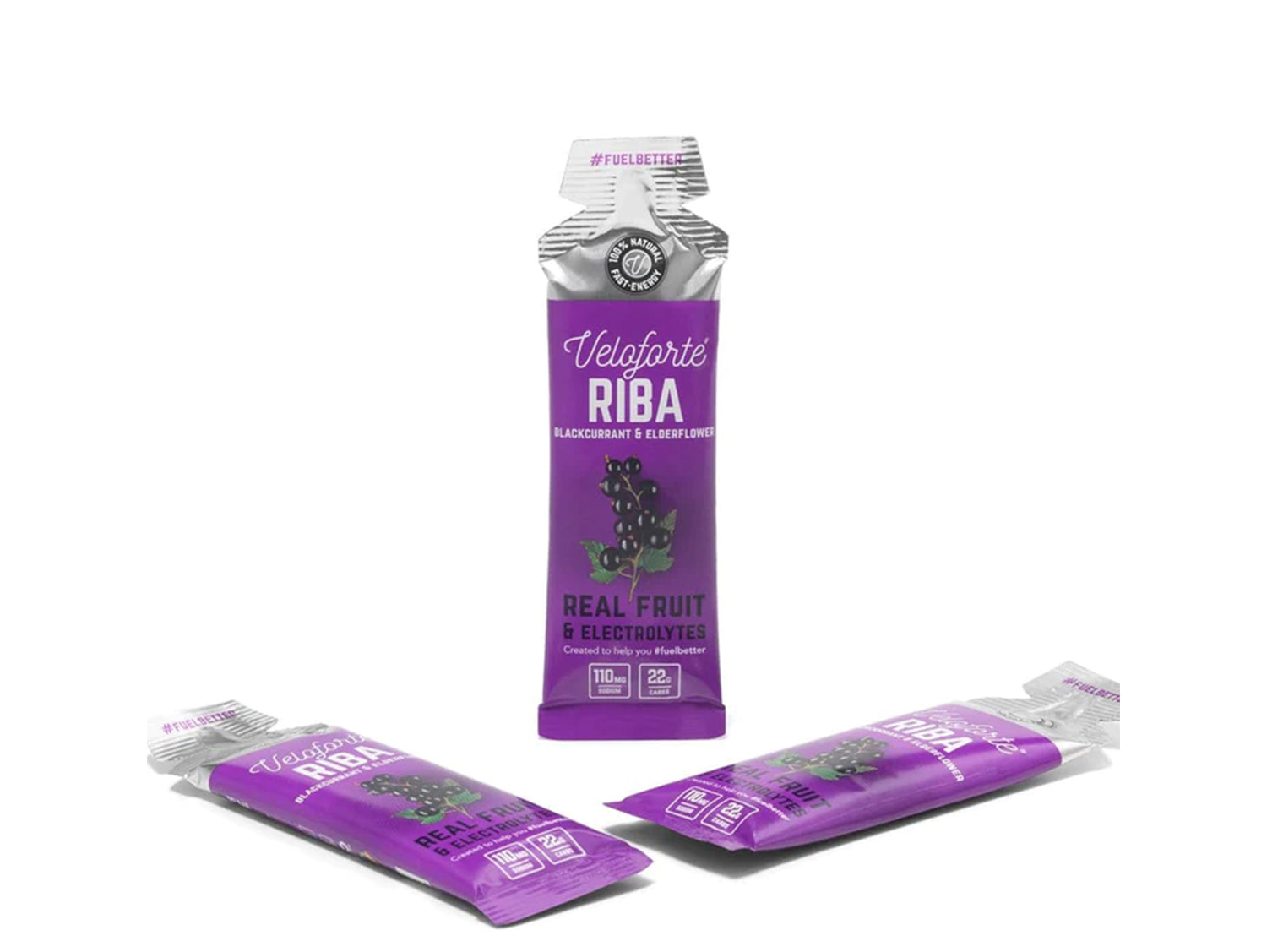 Veloforte Riba - Natural Energy Gel (9 x 33g)