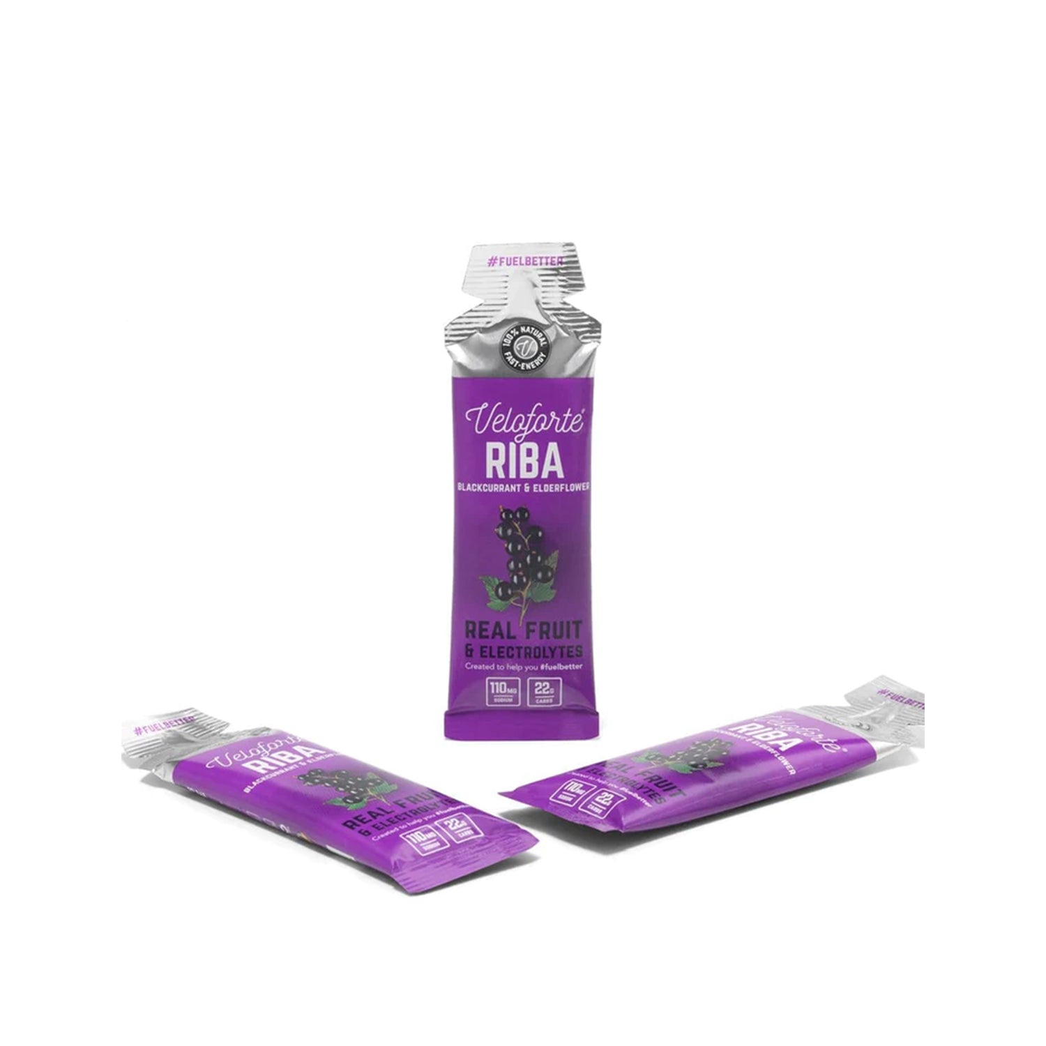 Veloforte Riba - Natural Energy Gel (9 x 33g)