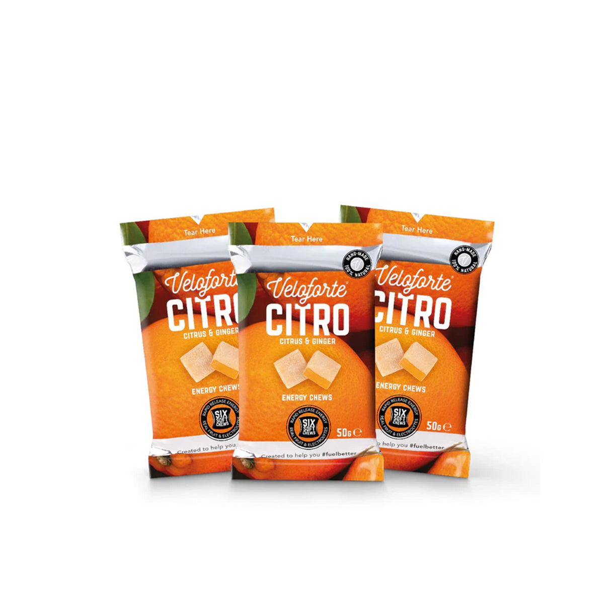 Veloforte Citro Energy Chews (9 x 50g)