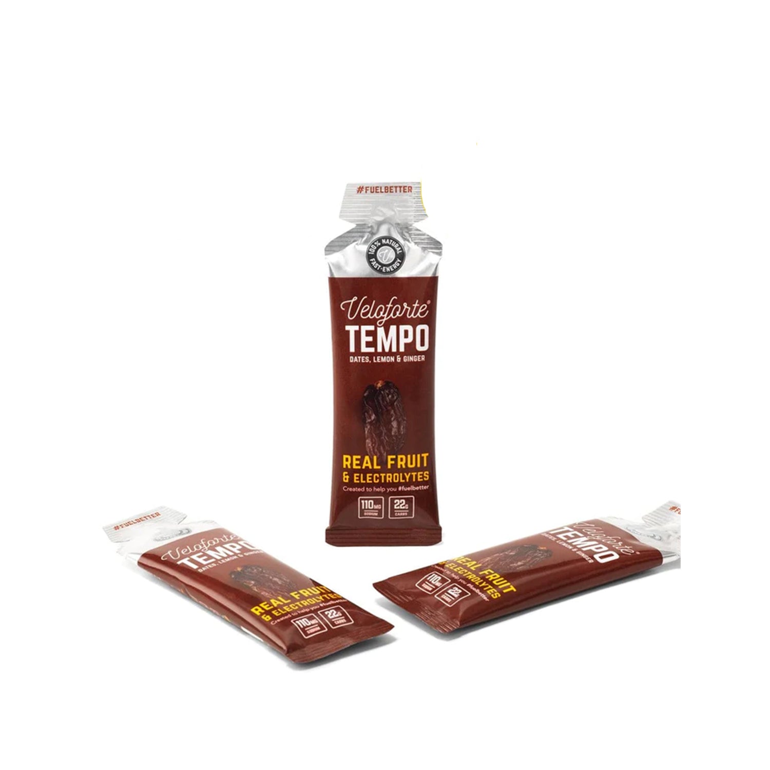 Veloforte Tempo - Natural Energy Gel (9 x 33g)