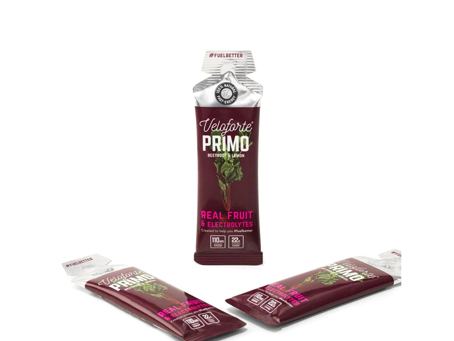 Veloforte Primo – Natural Energy Gel (9 x 33g)