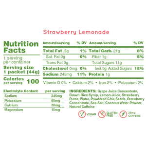 Huma Energy Gels Plus Strawberry Lemonade (24 x 36g)