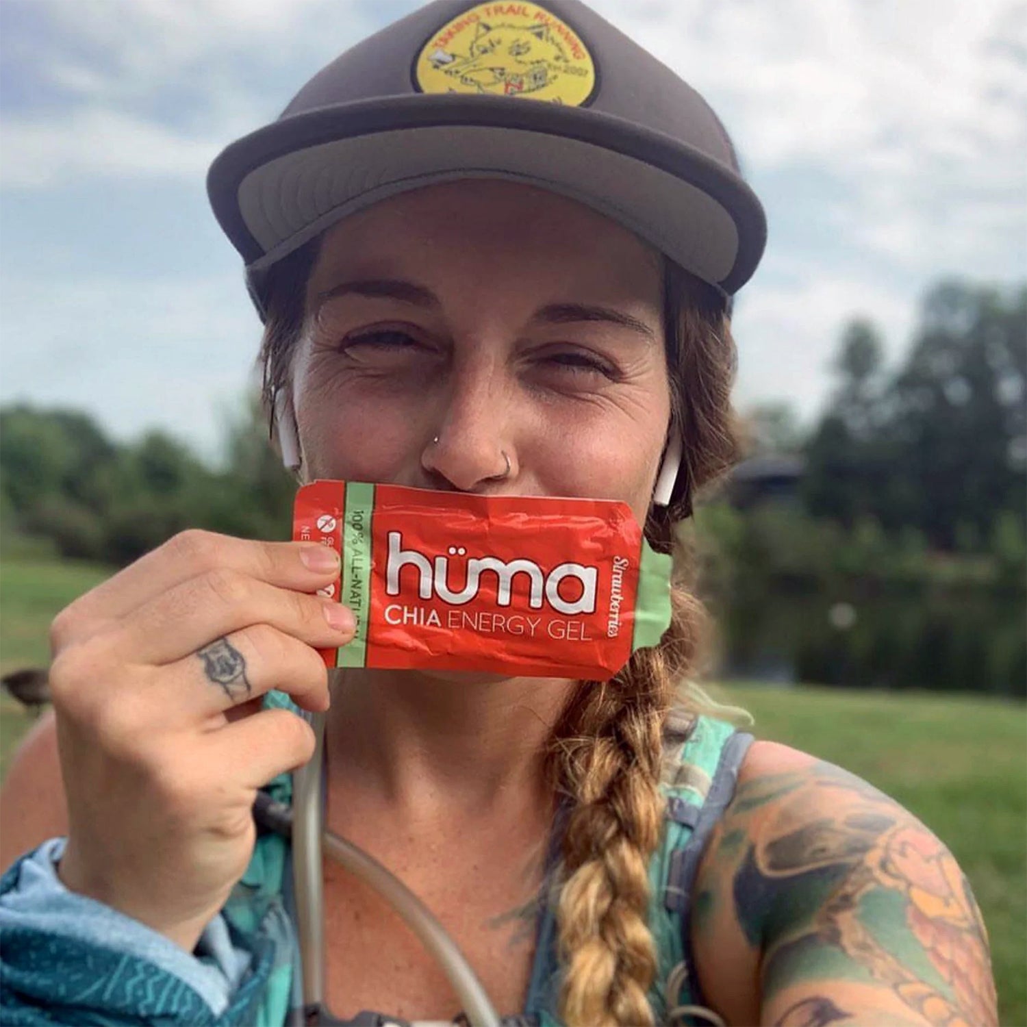 Huma Energy Gels Original Strawberries (24 x 36g)