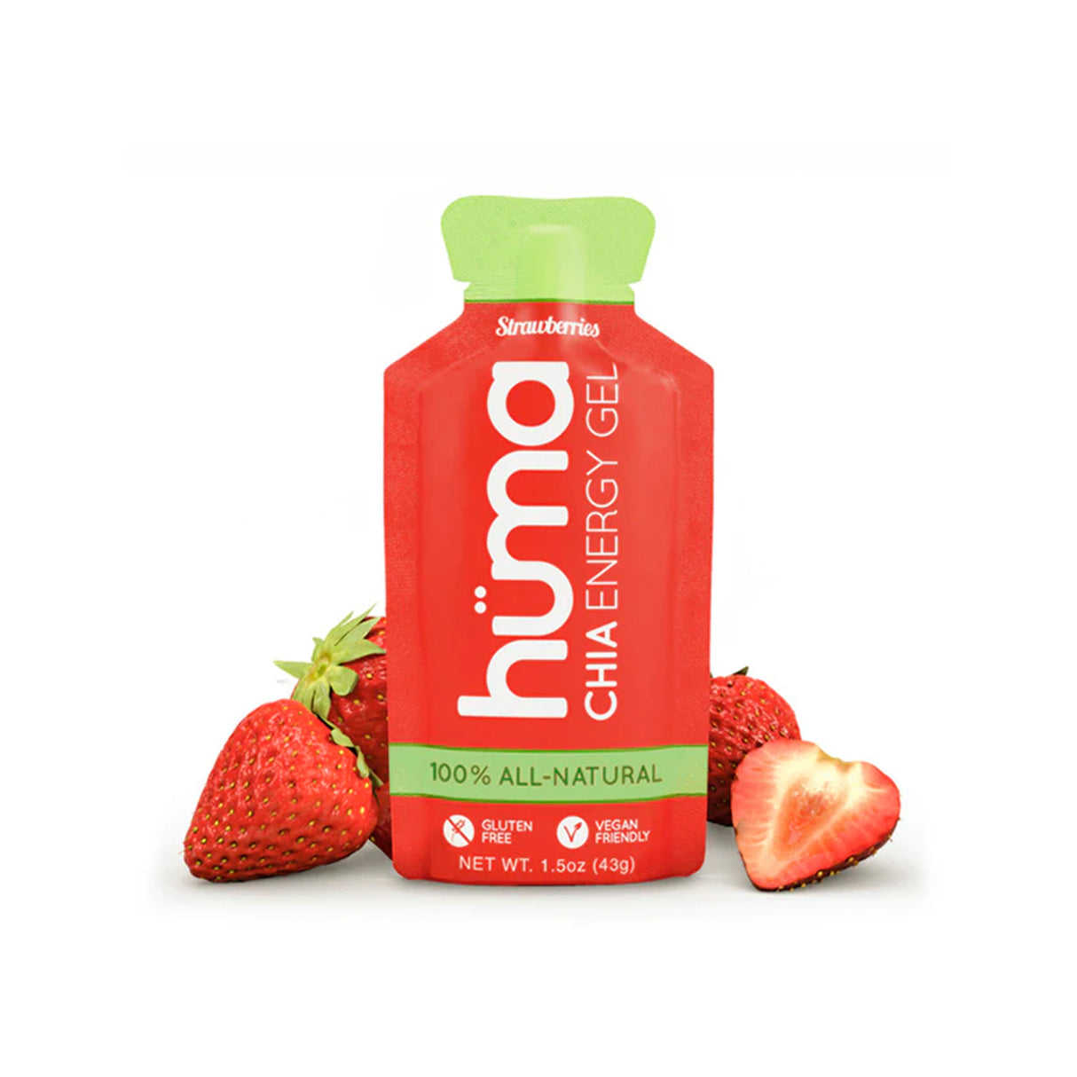 Huma Energy Gels Original Strawberries (24 x 36g)