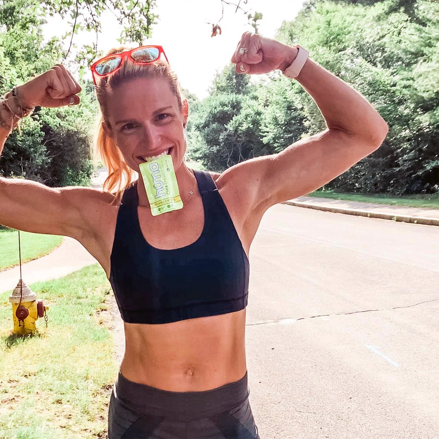 Huma Energy Gels Original Lemonade (24 x 36g)