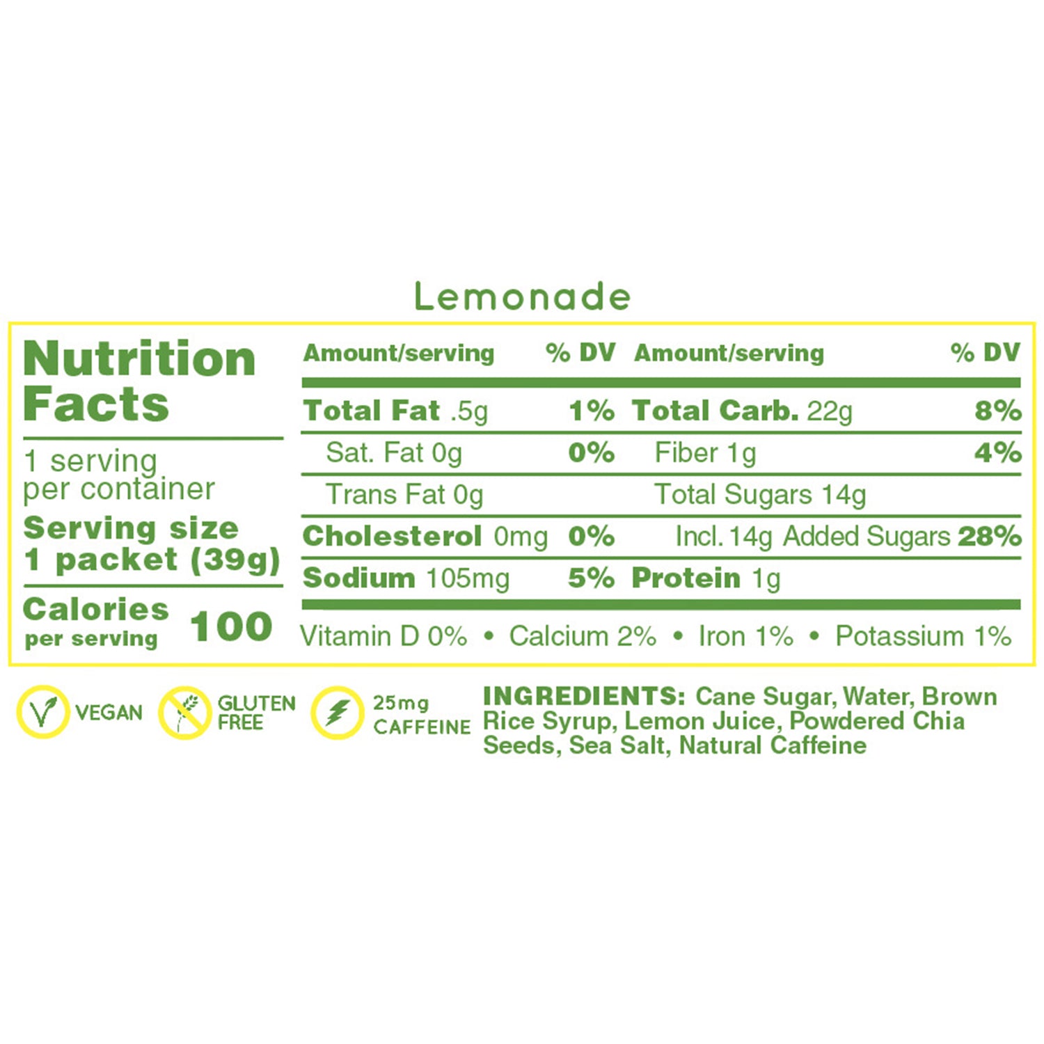 Huma Energy Gels Original Lemonade (24 x 36g)