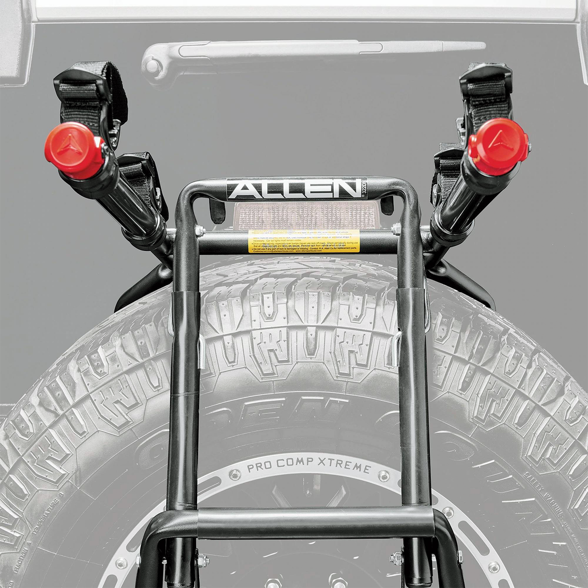 Allen Deluxe Spare Tire Bike Rack (Jeep Wrangler Model)