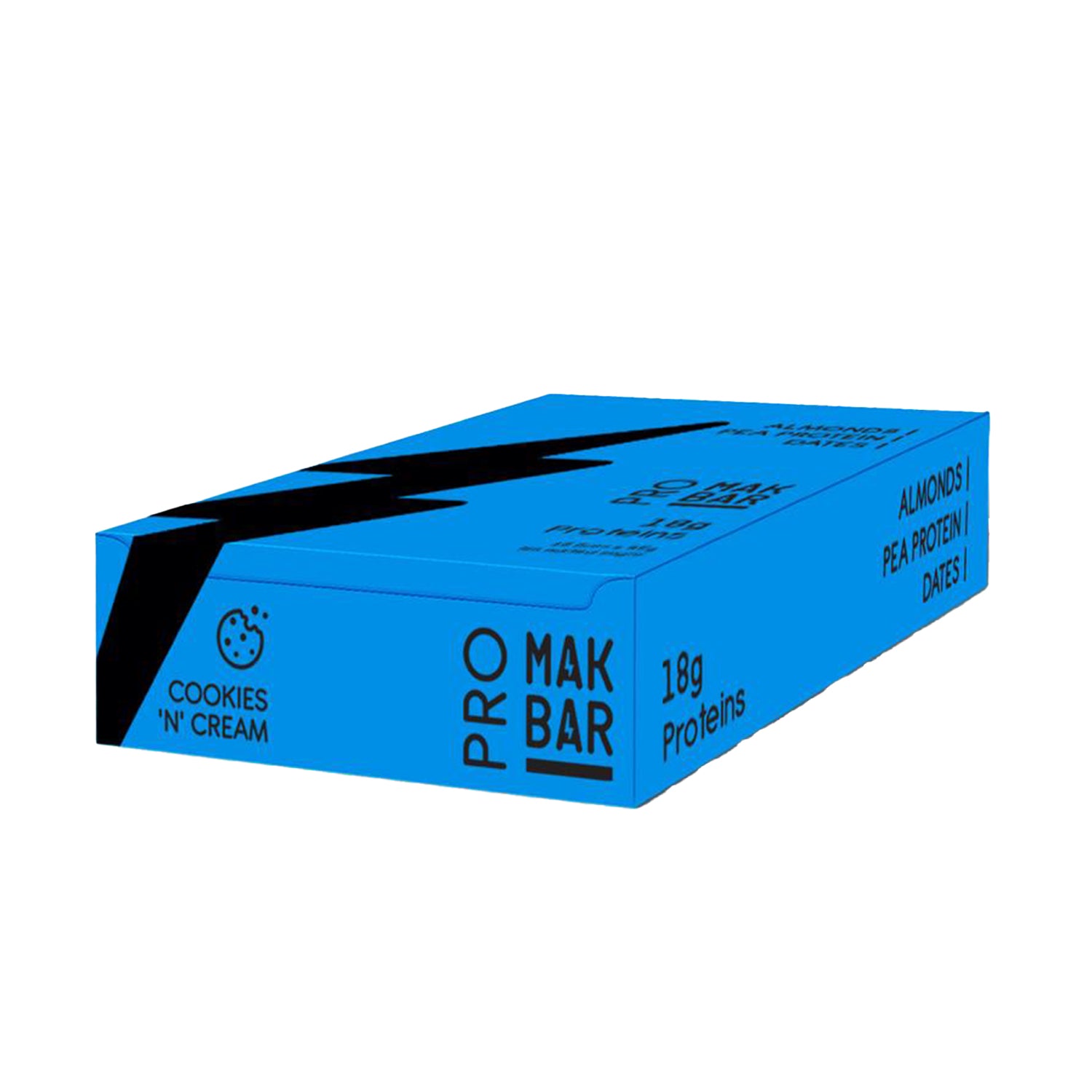 Mak Bar PRO Cookies & Cream Protein Bar (12 x 55g)