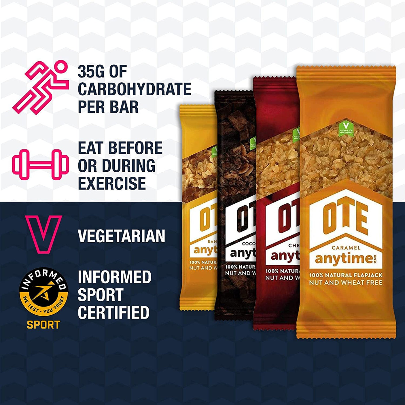 OTE Sports Anytime Bar - Banana