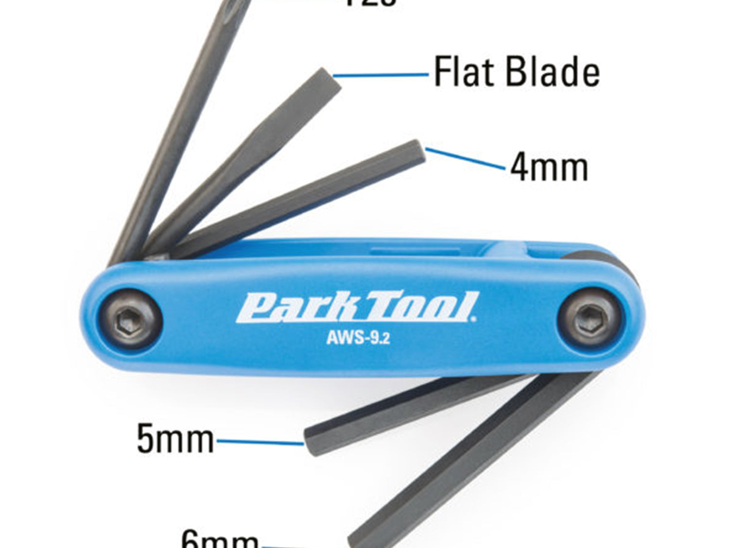 Park Tool Fold-Up Hex Wrench AWS-9.2