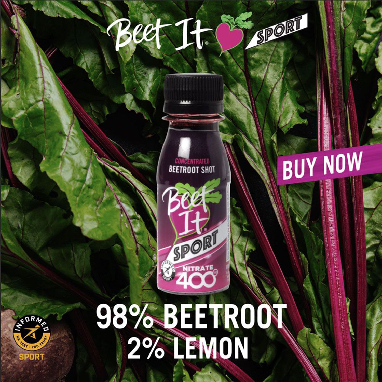 Beet IT Sport Nitrate 400 Shot (15 x 70ml)