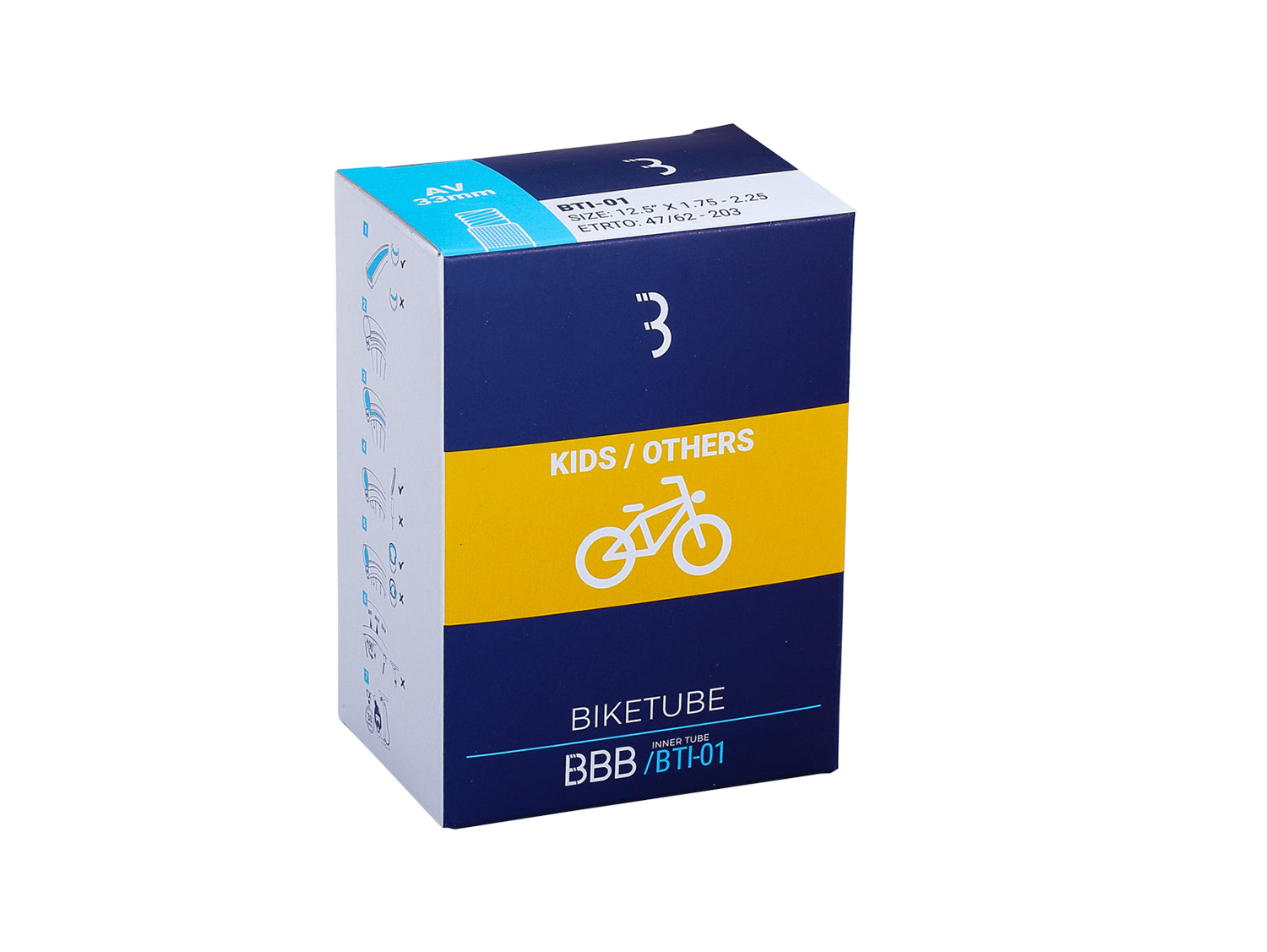 BBB Cycling BikeTube 12"