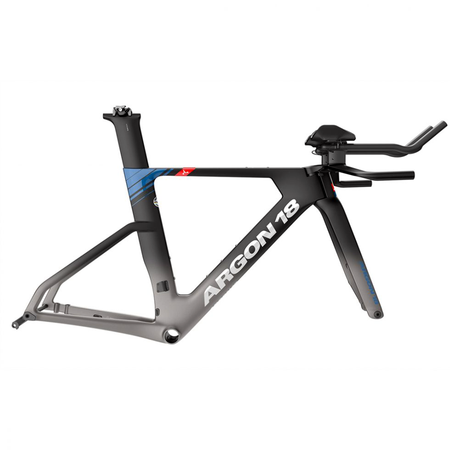 Argon 18 E118 Tri Disc Frameset Grey Blue UAE - Main Image