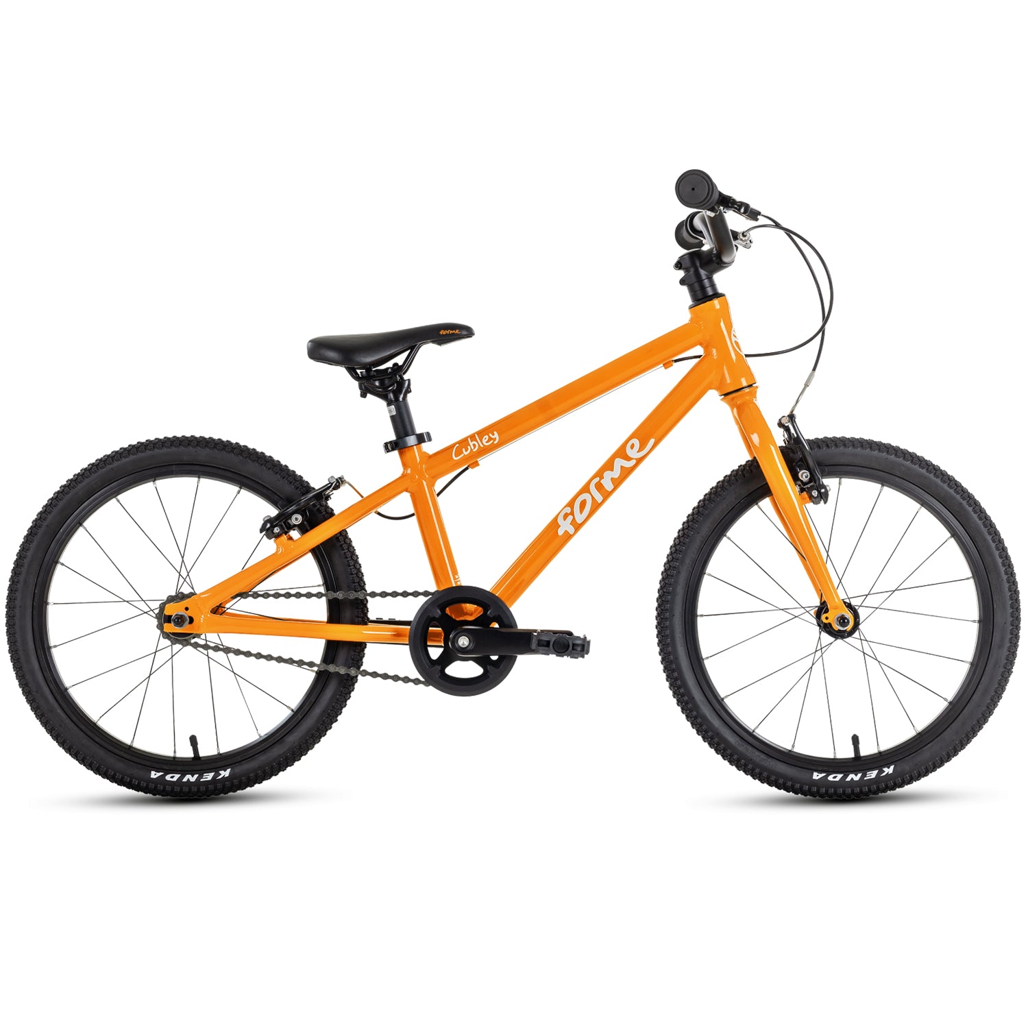 Orange 18 sale inch bike