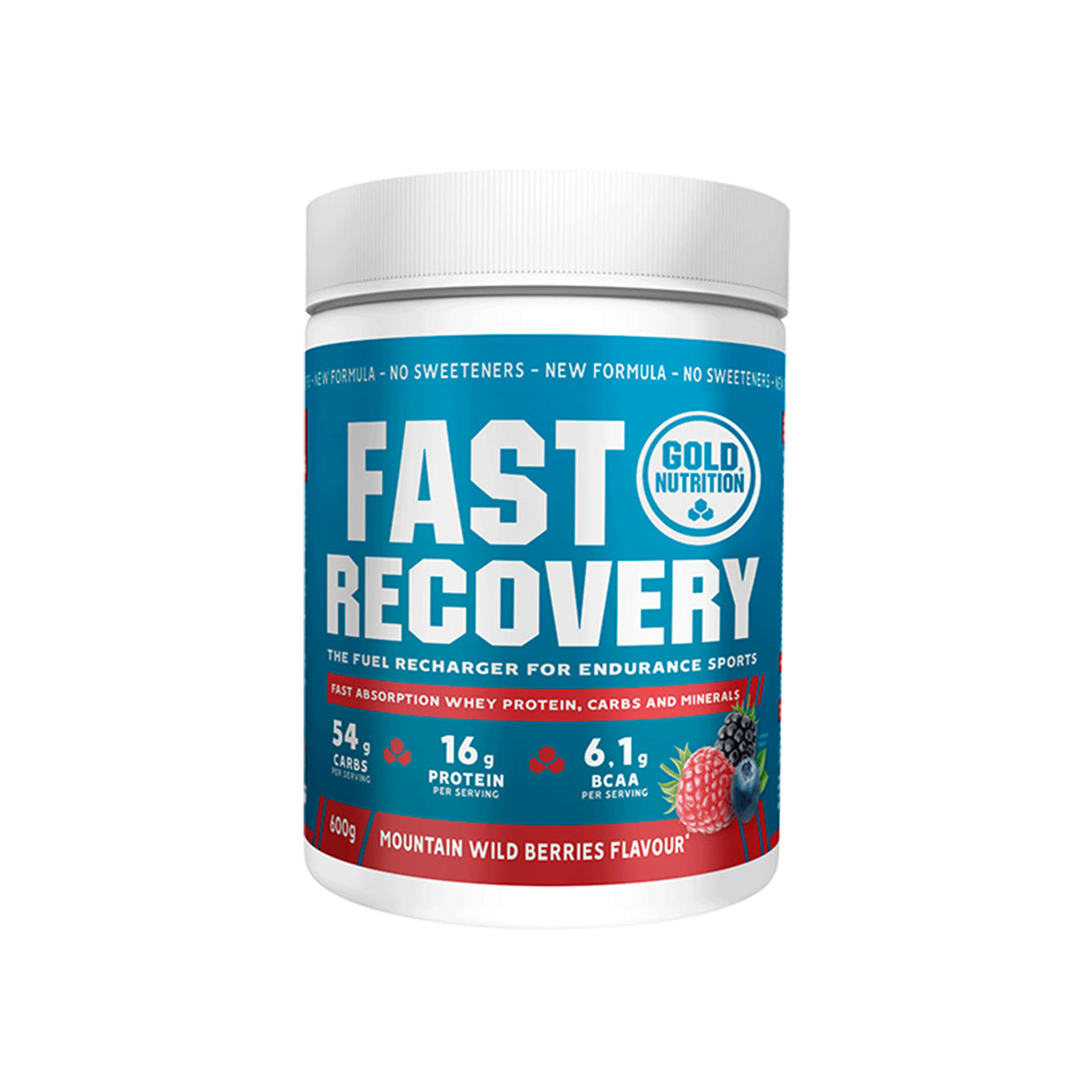 GOLD Nutrition Fast Recovery Wild Berries 600g