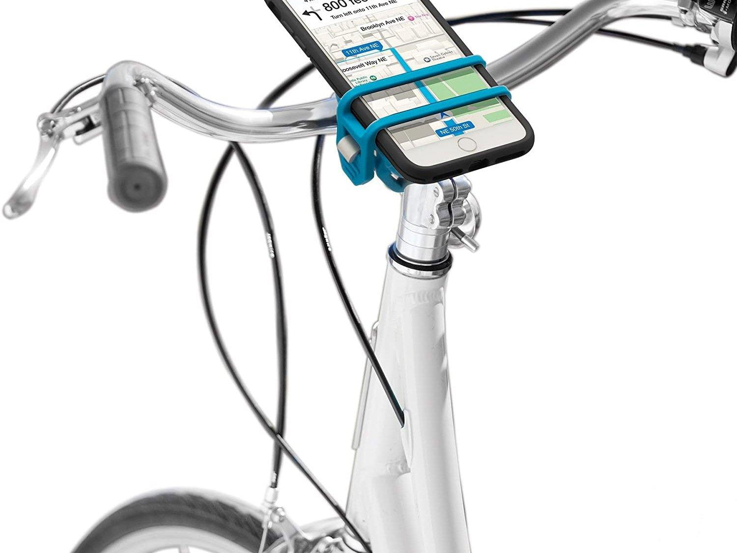 Nite Ize HandleBand® Universal Smartphone Bar Mount - Blue - Cycle Souq 