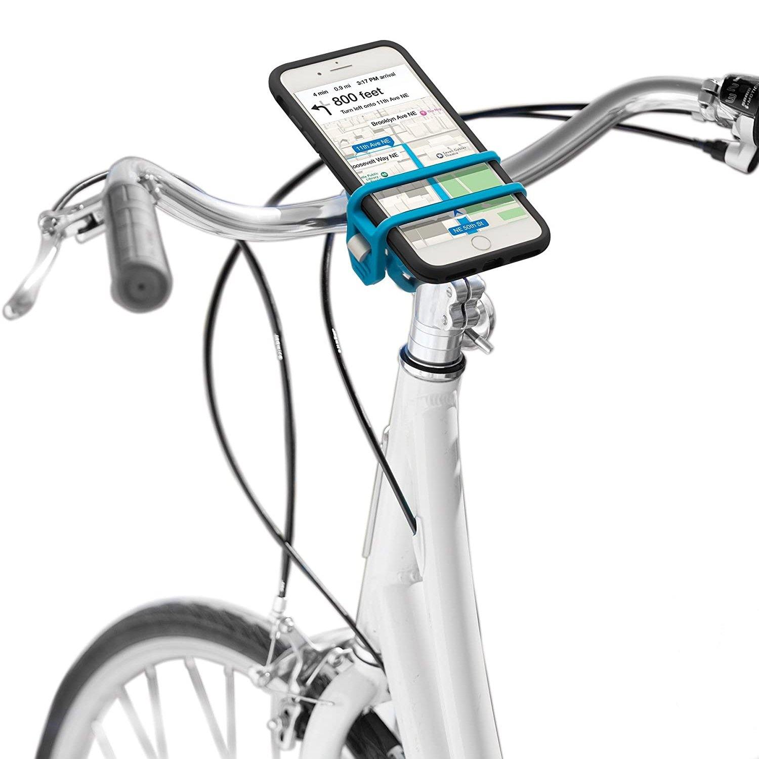 Nite Ize HandleBand® Universal Smartphone Bar Mount - Blue - Cycle Souq 