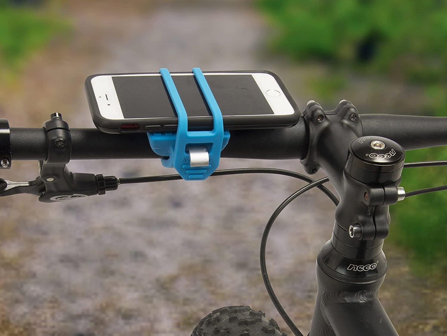 Nite Ize HandleBand® Universal Smartphone Bar Mount - Blue - Cycle Souq 