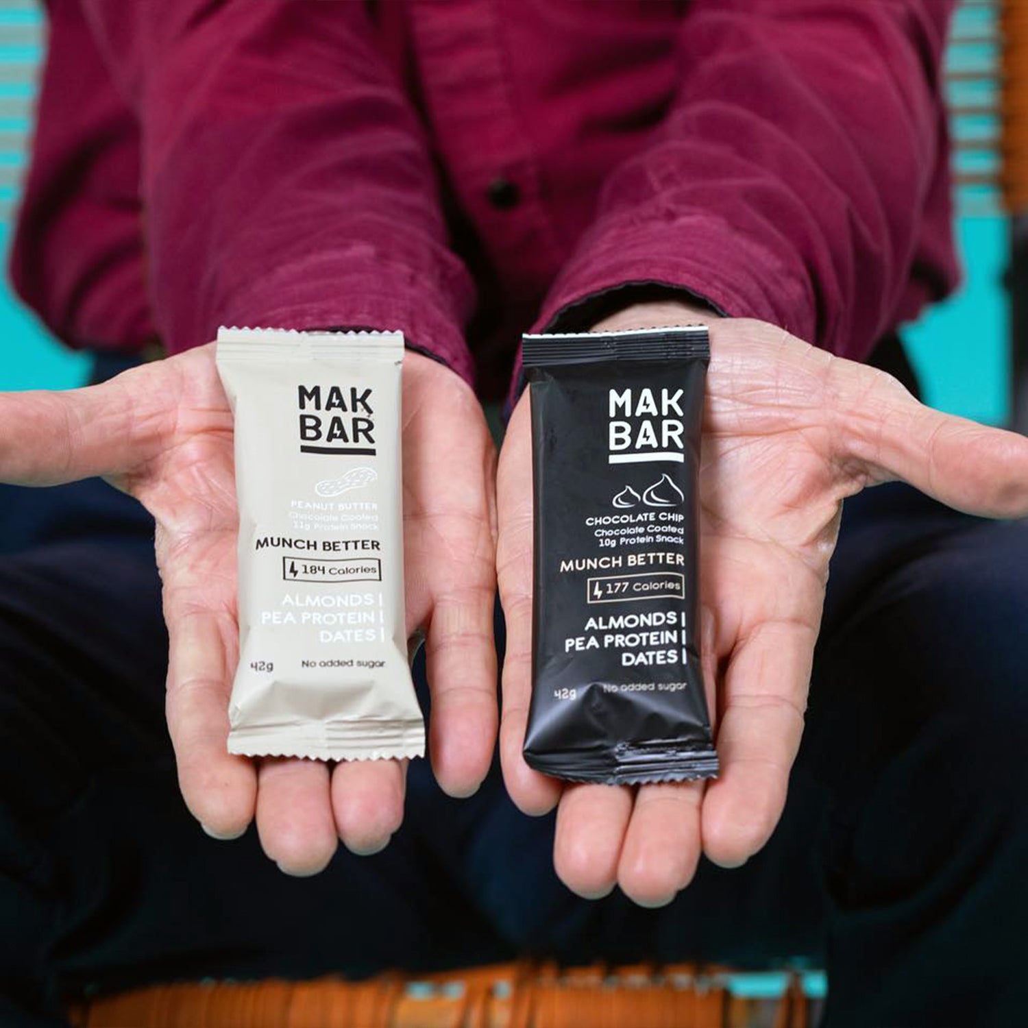 Mak Bar Peanut Butter Protein Bar (10 x 42g)