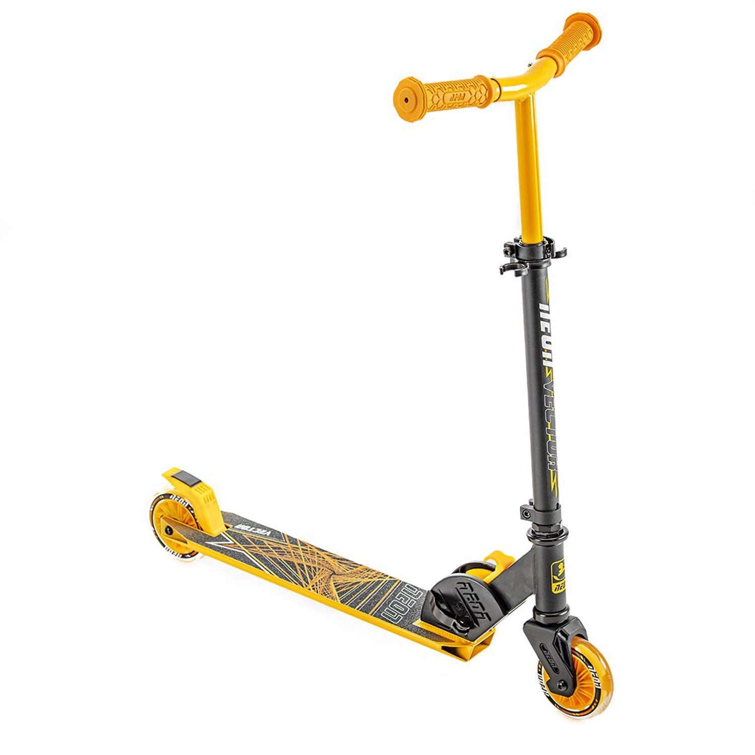 Neon Vector LED Light-up Lightweight Kids Scooter