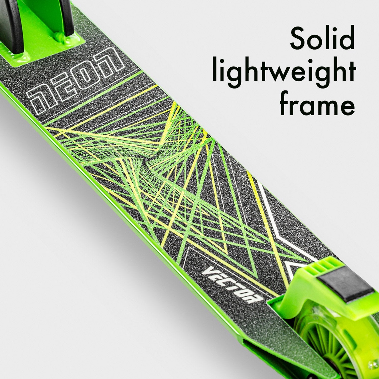 Neon Vector LED Light-up Lightweight Kids Scooter