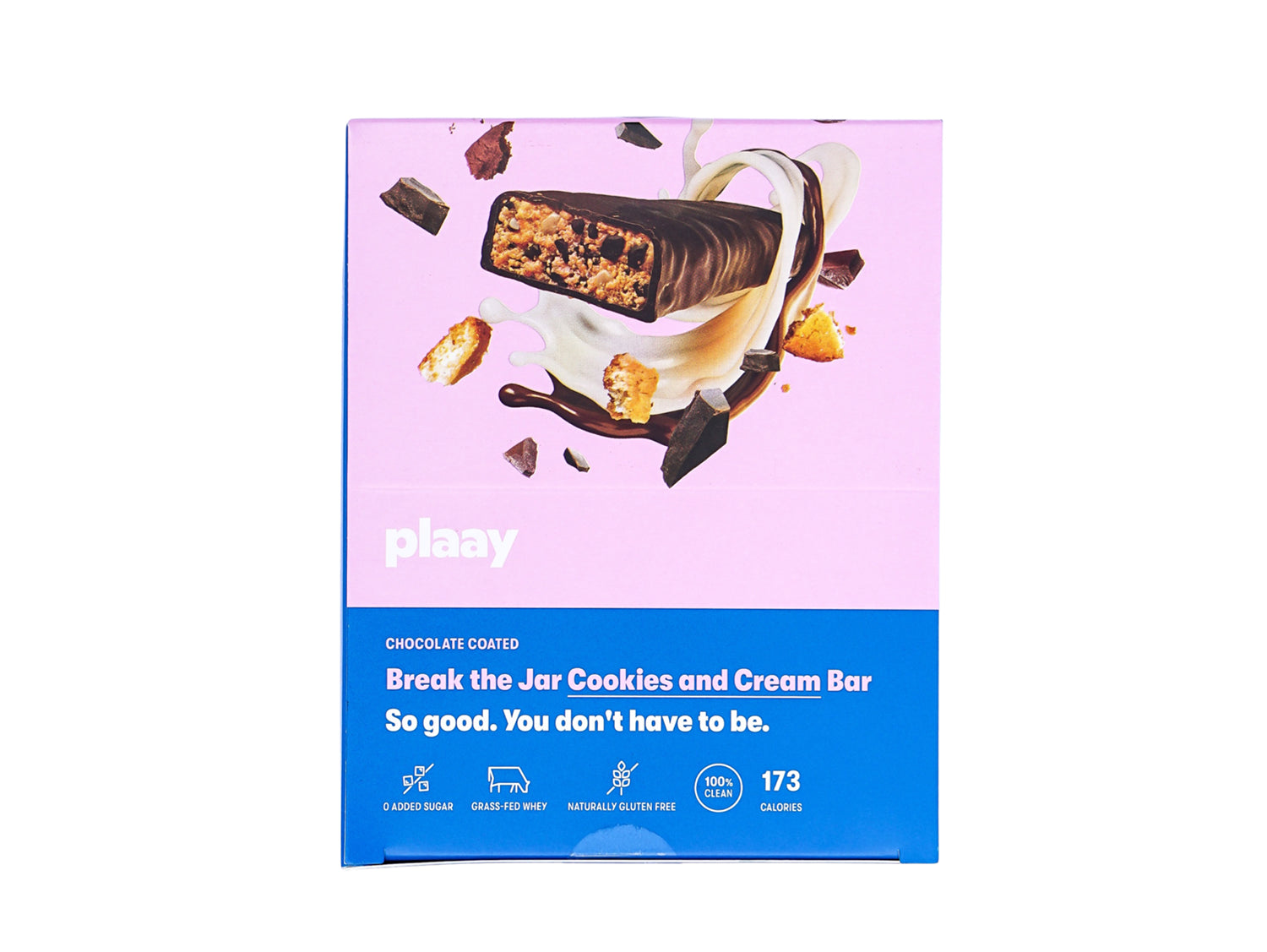 Plaay Cookies & Cream Bar (12 x 35g)