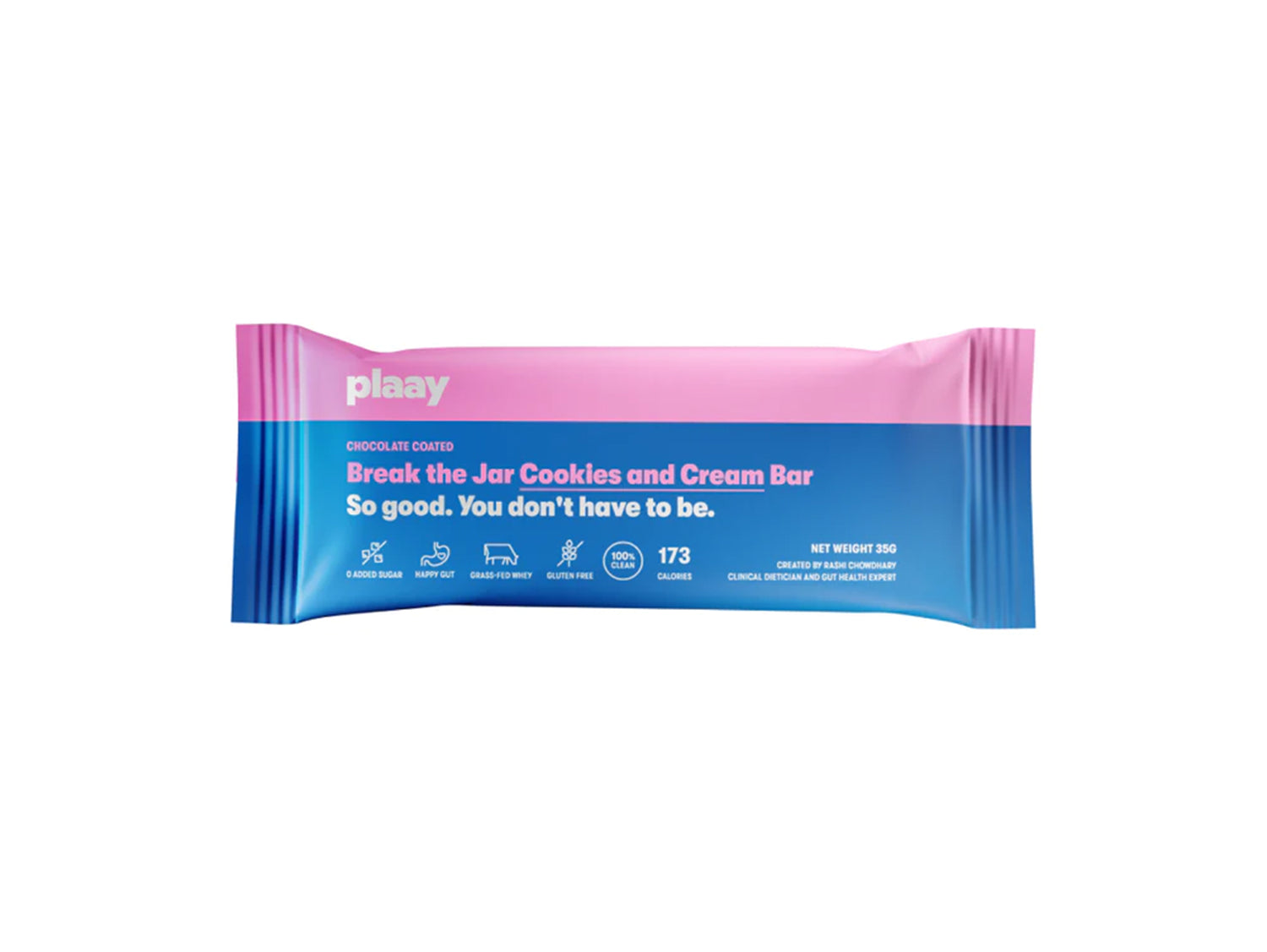 Plaay Cookies & Cream Bar (12 x 35g)