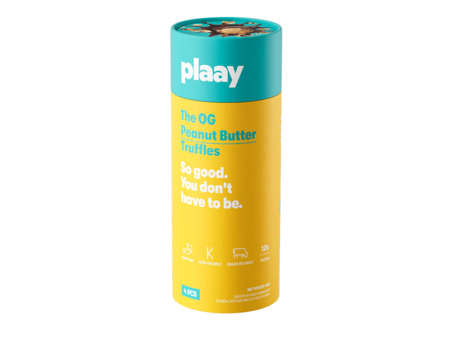 Plaay Peanut Butter Truffles (10 x 60g)