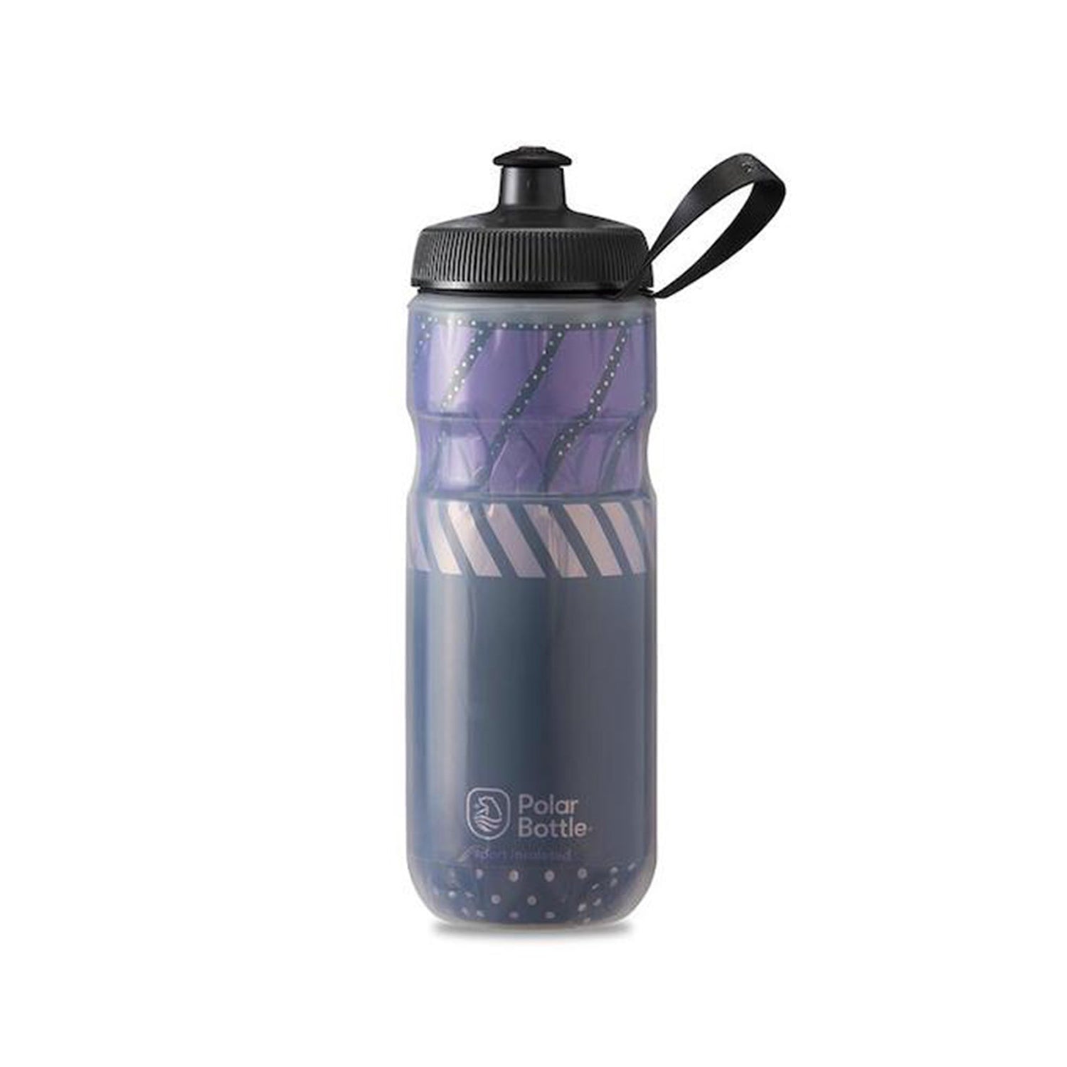 Polar Bottle Sport Insulated Tempo - Charcoal/Pink