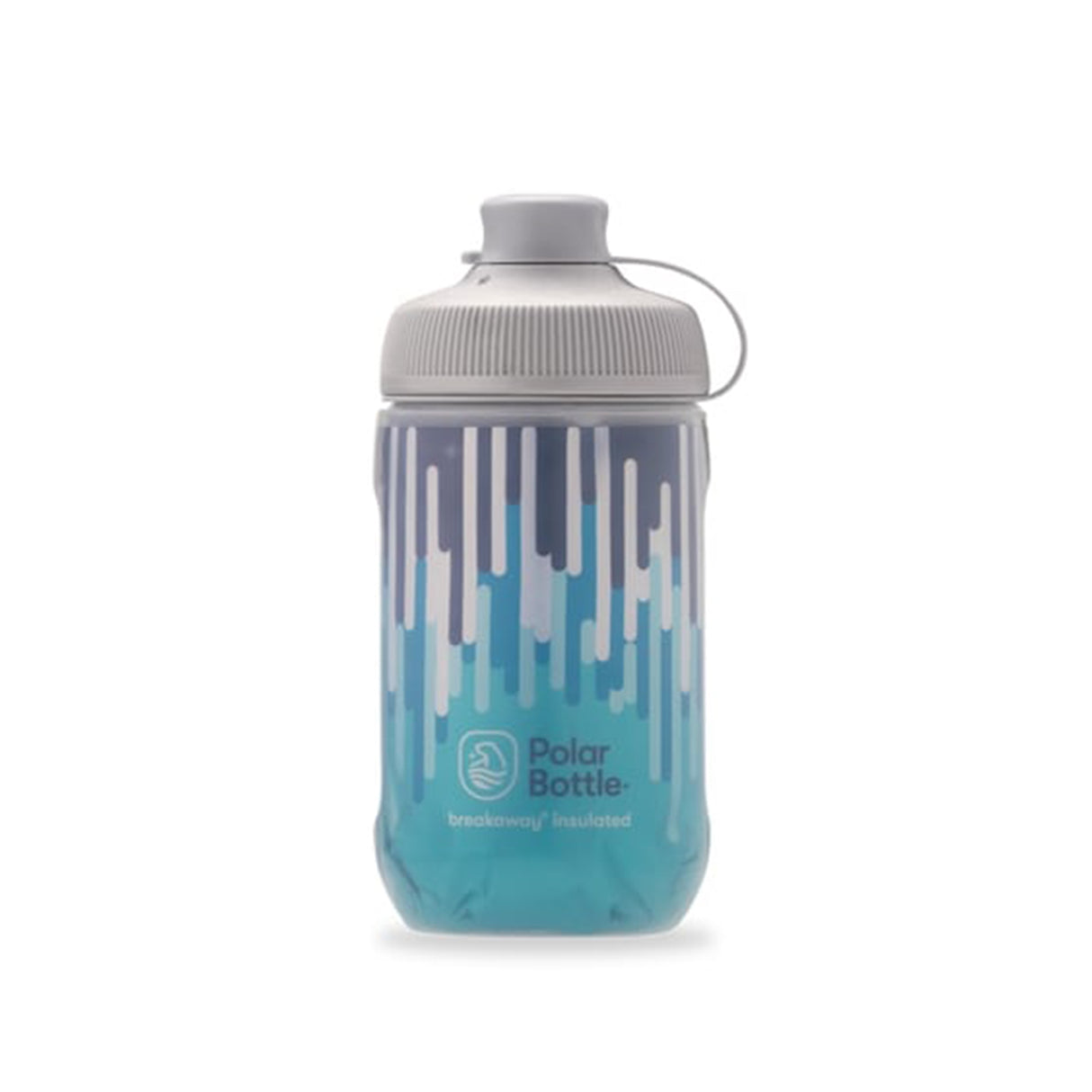 Polar Bottle Breakaway® Muck Insulated Zipper - Slate Blue/Turquoise 354ml / 591ml