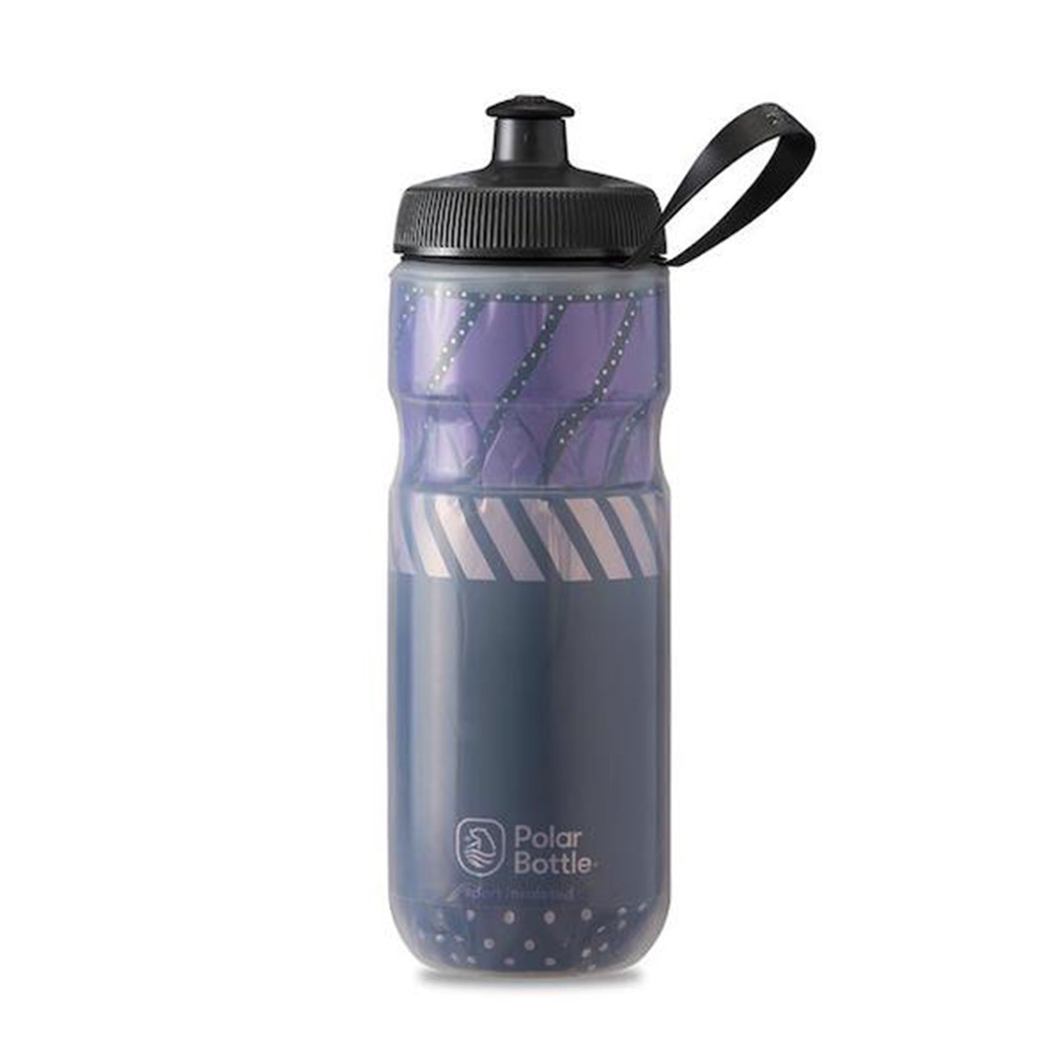 Polar Bottle Sport Insulated Tempo - Charcoal/Pink