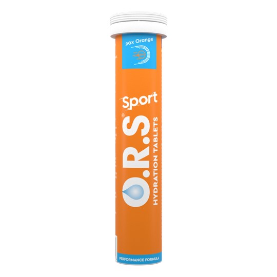 O.R.S Sport Hydration Tablets Orange (6 x 24 Tabs)