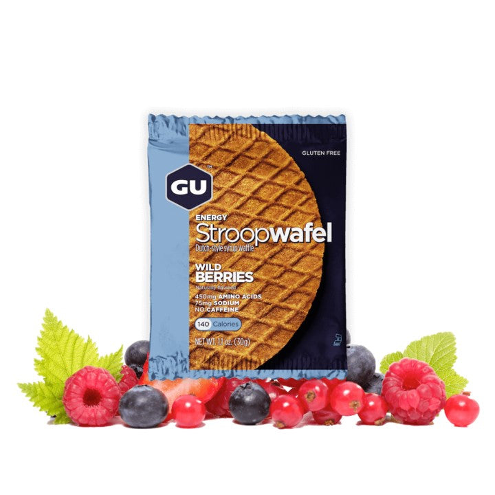 GU Energy Stroopwafel - Wild Berry (16 x 30g)