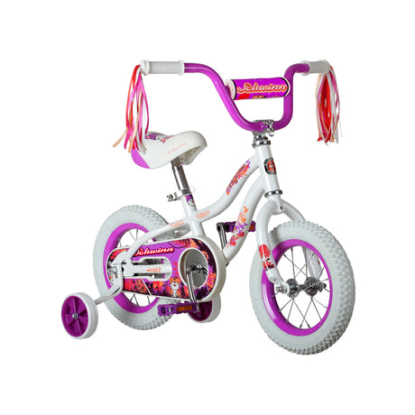 Schwinn - 12" Girls Tigress Bicycle - White - Cyclesouq.com