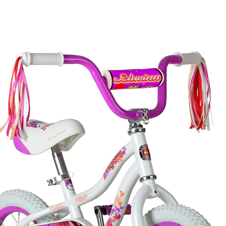 Schwinn - 12" Girls Tigress Bicycle - White - Cyclesouq.com