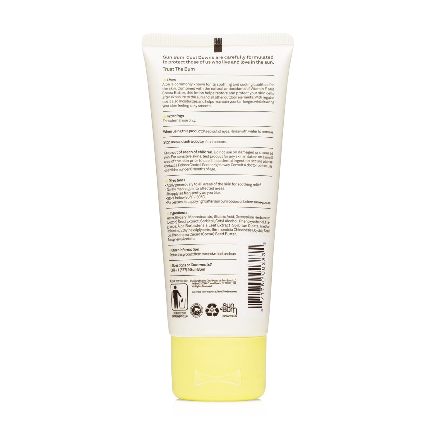 SunBum After Sun Cool Down Lotion 88ml