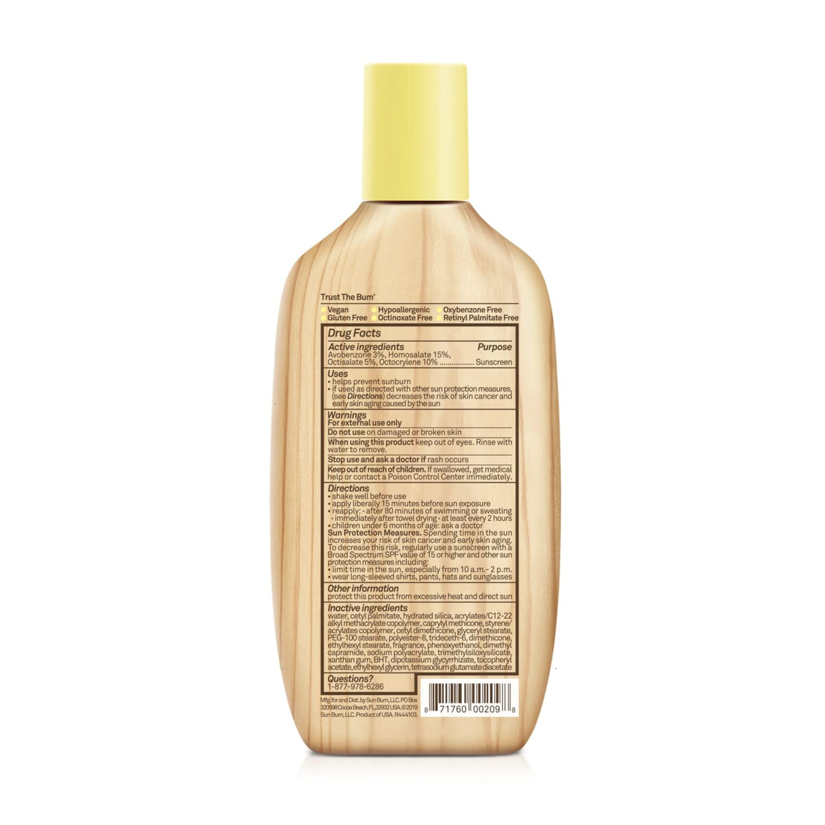 SunBum SPF 70 Original Sunscreen Lotion 237ml