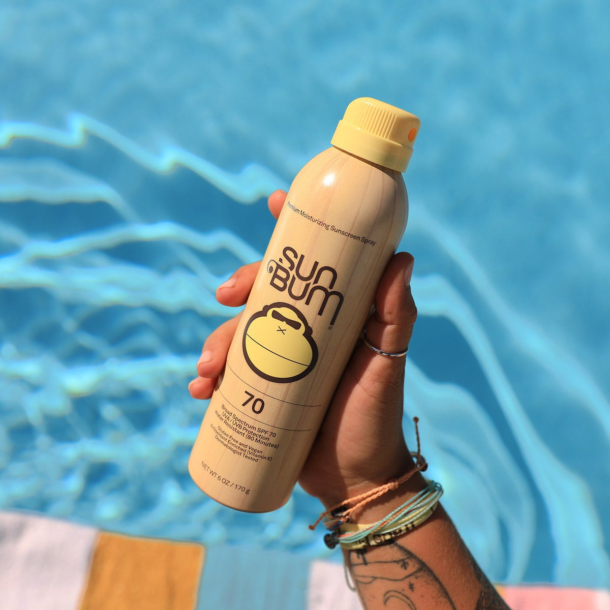 SunBum SPF 70 Original Sunscreen Spray 177ml