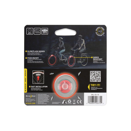 Nite Ize SpokeLit® LED Wheel Light - Red - Cycle Souq 