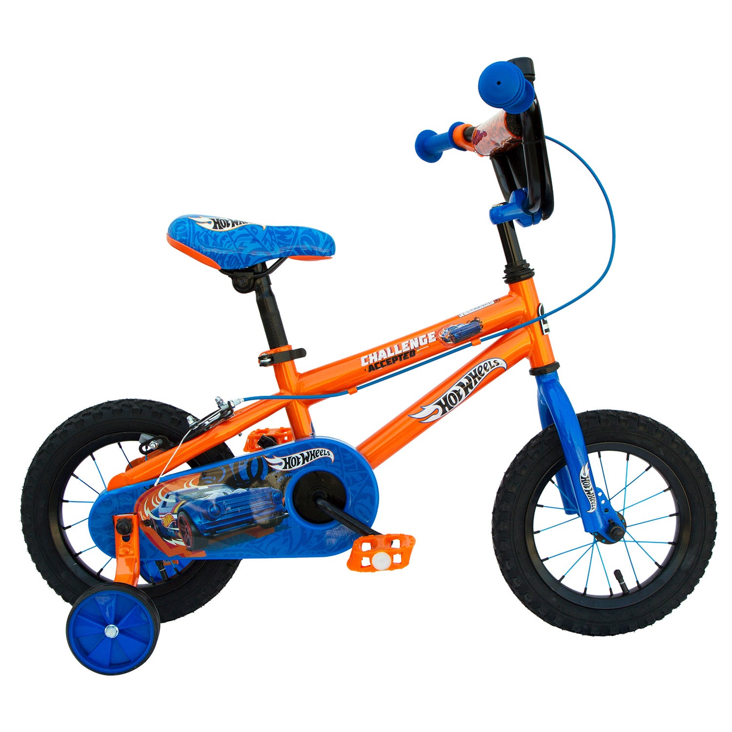 Orange hot 2025 wheels bike