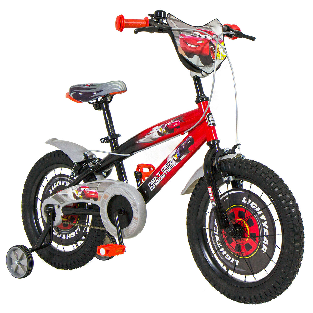 Spartan 16" Disney Cars Premium Bicycle