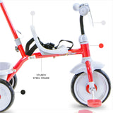 Spartan Disney Cars Children's Tricycle with Pushbar