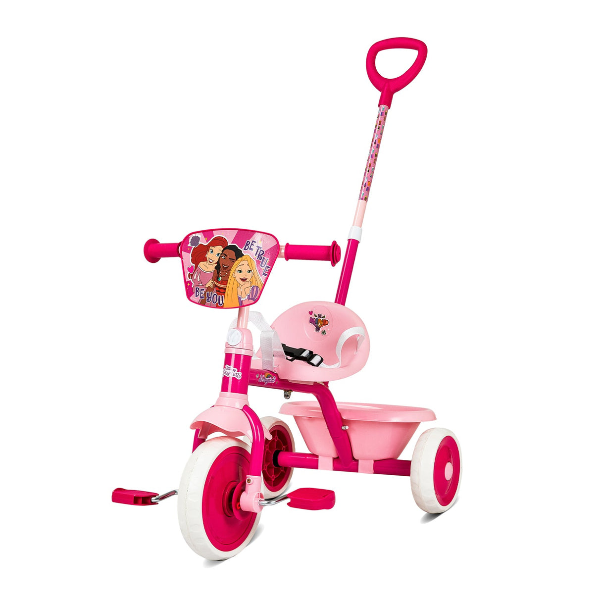 Spartan Disney Princess Tricycle with Pushbar