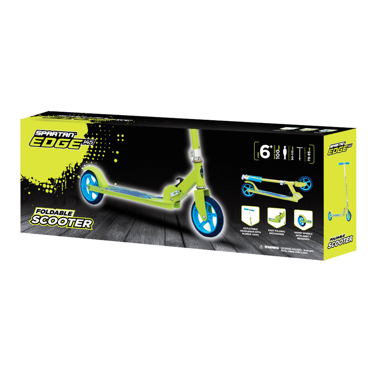 Spartan Edge 145mm Wheel Folding Scooter